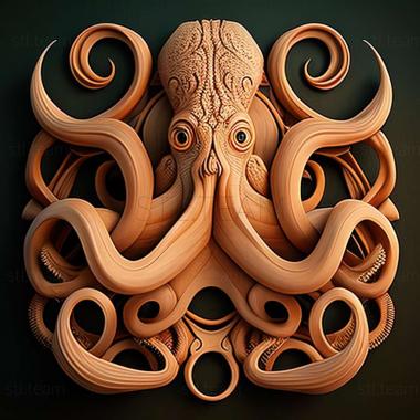3D model Muusoctopus (STL)